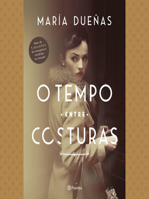 cover image of O tempo entre costuras